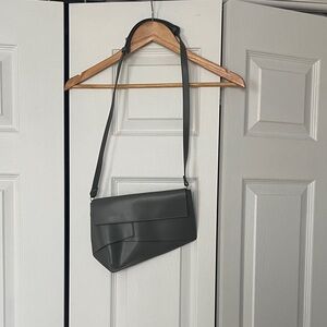 COS Gray Crossbody Bag